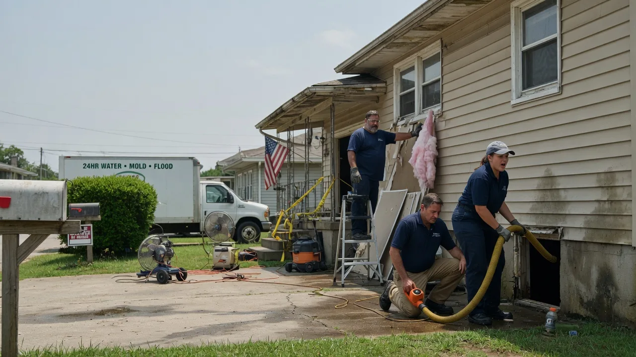 Water Damage Repair in Kiowa, OK near me